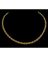 20K 22K YELLOW GOLD HOLLOW CHAIN BALL DESIGN CHAIN NECKLACE SELECT LENGT... - £3,432.97 GBP+