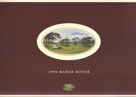 1996 Land Rover RANGE ROVER sales brochure catalog US 96 - £9.80 GBP