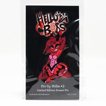 Helluva Boss Pin-Up Millie #3 Valentine&#39;s 2023 Limited Edition Enamel Pin - £35.19 GBP