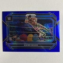 Xavier Woods 2023 Panini Prizm WWE #43 Blue Prizm 075/199 053123 - £2.04 GBP