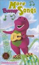 Barney - More Barney Songs (Clamshell) [VHS] [VHS Tape] - $12.13