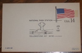 Yellowstone National Park Post Card - $8.00