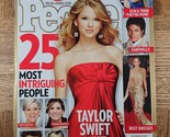 Numéro 2009 du magazine People | Couverture Taylor Swift (sans étiquette) - $18.99