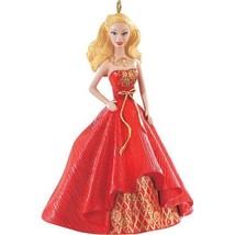 Holiday Barbie Caucasian 2014 Ornament , New in Box  - £14.34 GBP