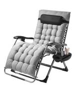 SucceBuy Zero Gravity Chair Zero Gravity Recliner Lounge Chair Adjustabl... - $122.72 CAD+
