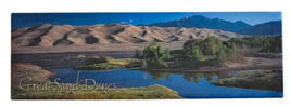 Great Sands Dunes Horizontal Refrigerator Magnet 1.5x5 in - $14.84