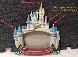 Walt Disney World Tinkerbell Castle 3D Picture Frame w/Defects - £19.46 GBP