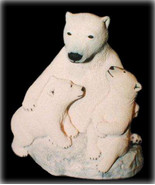 Polar Bear Hugs limited edition sculpture - £35.00 GBP