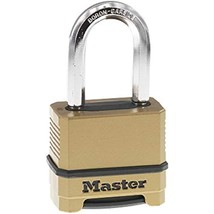 Master Lock Outdoor Combination Lock, Heavy Duty Weatherproof Padlock, - £26.80 GBP