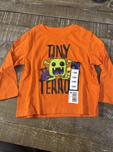 Tiny Terror Halloween Shirt Size 12 Months - $18.69