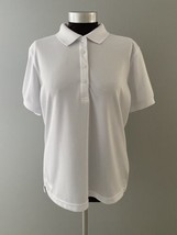 Loudmouth Polo Shirt Womens XL White Golf Mediumweight Academia Capsule ... - £15.38 GBP