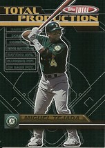 2002 Topps Total Topps Production Miguel Tejada TP8 Athletics - £0.74 GBP