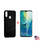 New Soft Slim TPU Case Cover + 9H Tempered Glass For Visible ZTE Blade 1... - £10.12 GBP