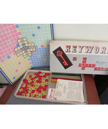 VTG 1953 PARKER BROTHERS KEYWORD A CROSSWORD GAME COMPLETE  - $9.43 CAD