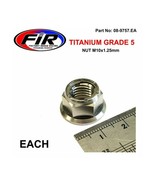 TITANIUM M10X1.25mm Lock nut Engine Mount suspension Flange KAWASAKI KDX200 - £11.52 GBP