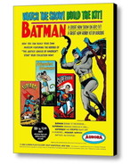 1965 Aurora Model Kits Batman Wonder Woman Superman Superboy Framed Maga... - £13.53 GBP