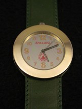 Wrist Watch Bord a&#39; Bord French Uni-Sex Solid Bronze, Genuine Leather B26 - $129.95