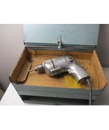 Vintage Black &amp; Decker Electric Tool Kit Metal Case Box With 1/4” Utilit... - $34.64