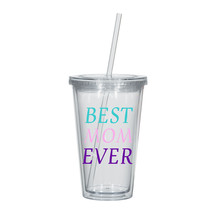 Best Mom Ever 16 ounce Tumbler Dad Nana Papa Parents Gift - £7.04 GBP