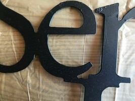 Serve The Lord Metal sign -SALE image 3