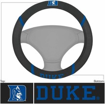 NCAA Duke Blue Devils Embroidered Mesh Steering Wheel Cover by FanMats - £17.92 GBP