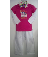 Toddler Raspberry Easter Outfit - Honey Bunny - Top, Pants, Hair Clip - ... - $24.63 CAD
