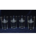 Set of 4 Etched Glasses Ameristar Casino Pint - £33.39 GBP