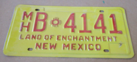 NEW MEXICO MANUFACTURED HOME LICENSE PLATE   MHB  Zia Sun Symbol  4141  ... - £9.35 GBP