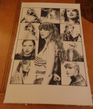 Taylor Swift The Eras Tour 2 sided part of the Official Box; no merchand... - $129.55 MXN