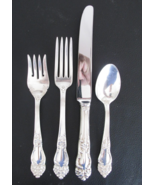 Reed &amp; Barton Silver Plate Festivity/Tiger Lily 4 Piece Place Setting - £18.09 GBP