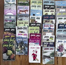 Jack and Jill Childrens Magazine Lot of 43 1950s Christmas Halloween Val... - £45.06 GBP