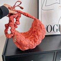 Ver shoulder bag for women 2023 new trendy handbags designer pleated padded nylon small thumb200