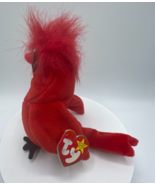 Ty Beanie Babies Mac The Cardinal Rare With Error’s on Card Retired - £5.80 GBP