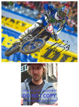 Justin Barcia motocross supercross signed 8x10 photo COA proof. autographed - £77.86 GBP