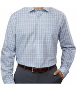 Izod Men&#39;s Size XL Regular Fit Stretch Fabric Blue Long Sleeve Shirt NWT - £13.48 GBP