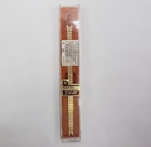 Kreisler Eeuu Color Dorado Flexible En Vintage Correa Reloj Mujer NOS - £30.13 GBP