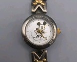Vintage Disney Time Works Mickey Mouse women&#39;s watch Stainless Steel  - $24.18