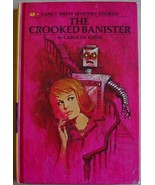 Nancy Drew #48 THE CROOKED BANISTER 1977B-11 as per Farah Guide hc Carol... - $6.99