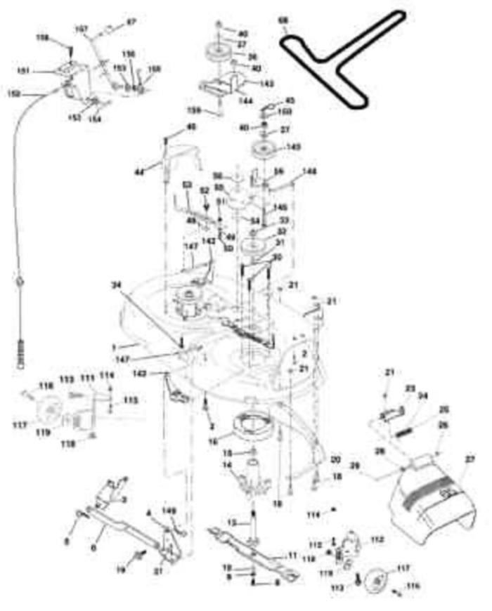 Idler Guard AYP Husqvarna 532173442 = 532141043, 141043 Item image 2