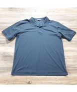 Cutter Buck Mens XL Short Sleeve Shirt Golf Athletic Casual Sport Blue Soft - $18.48