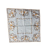 Vintage Vera Scarf Square Polyester Japan Deer Tiger Japanese 26” - $24.61 CAD
