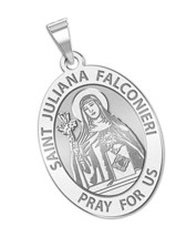 PicturesOnGold Saint Juliana Falconieri Religious Medal - X - $146.35