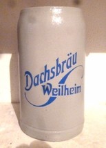 Dachs Brau Weilheim Bavaria Masskrug German Beer Stein - $19.95