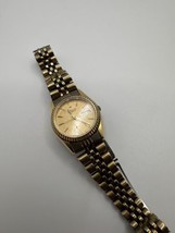 Woman’s Seiko Day Date Watch 25mm Bad Condition Not Running - £8.18 GBP