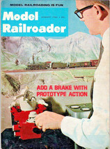 Model Railroader Magazine Aug. 1968 Basic Model Railroading, Using Trans... - £7.84 GBP