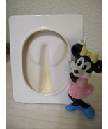 Disney Vintage Minnie Mouse Ceramic Photo Holder  - $27.44 CAD