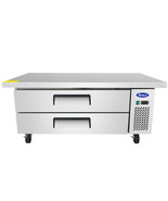 NEW 60&quot; 2 DRAWER REFRIGERATED CHEF BASE EQUIPMENT STAND MGF8452GR FREE L... - £2,150.75 GBP