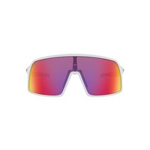 Oakley Men's OO9462 Sutro S Rectangular Sunglasses, Matte White/Prizm Road, 28 m - $248.99