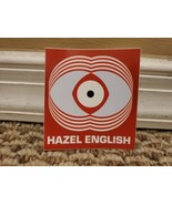 Hazel English Orange Sticker 2.5&#39;&#39; x 3&#39;&#39; Indie Band Indie Rock - $7.72 CAD