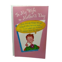 American Greetings Forget Me Not Mothers Day Greeting Card for Wife from Husband - £3.97 GBP